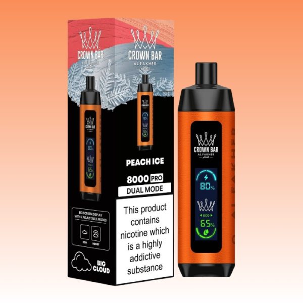 Al Fakher Crown Bar 8000 Pro Puffs - 10Euro Vape