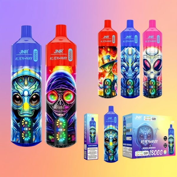 Puff JNR Alien Max 18000 Puffs - 10Euro Vape