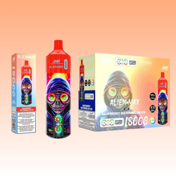Puff JNR Alien Max 18000 Puffs - 10Euro Vape