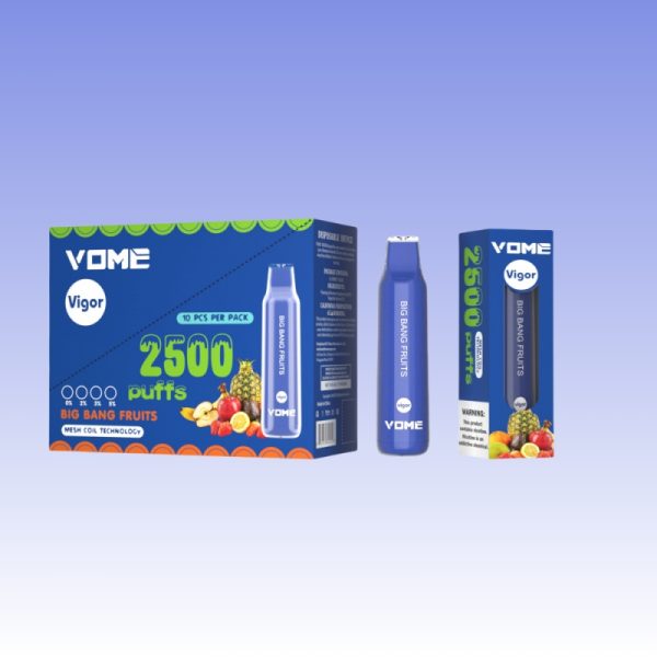 Fumot Vome Vigor 2500 Puffs - 10Euro Vape