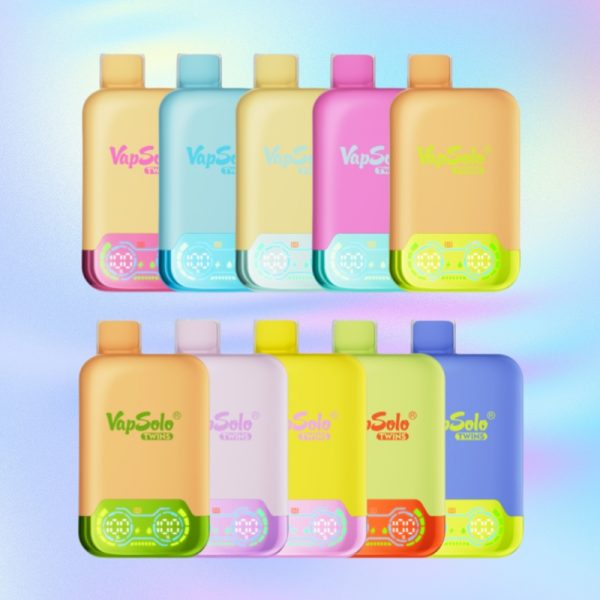VapSolo Twins 20000 Puffs - 10Euro Vape