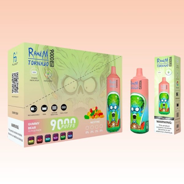 Randm Tornado 9000 Puffs - 10Euro Vape