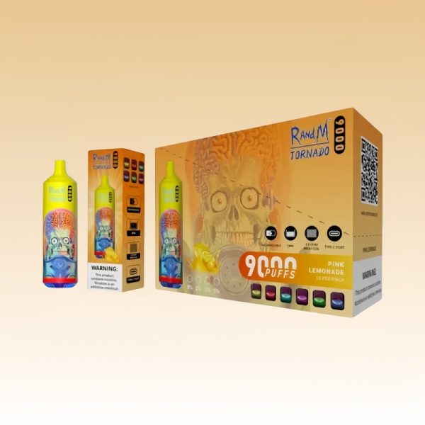 Randm Tornado 9000 Puffs - 10Euro Vape