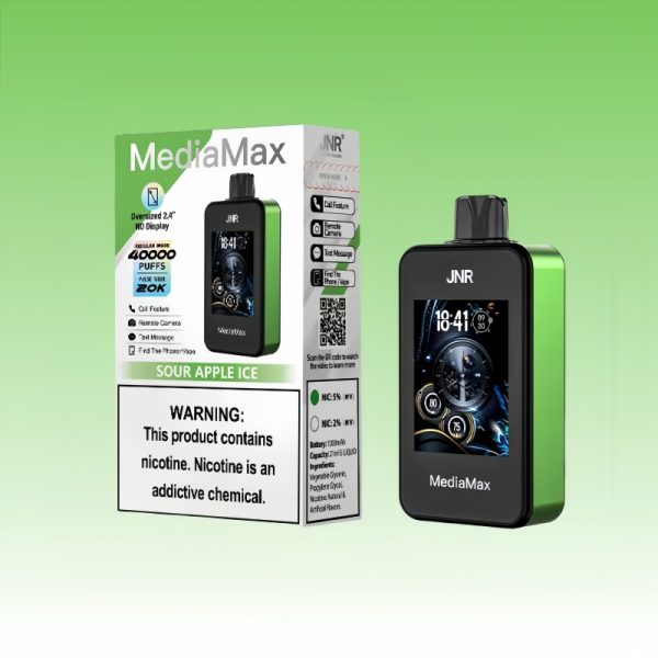 JNR Mediamax 40000 Puffs - 10Euro Vape