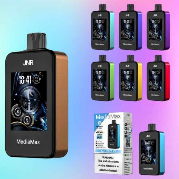 JNR Mediamax 40000 Puffs - 10Euro Vape