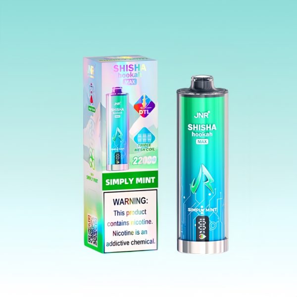 JNR Shisha Hookah Max 22000 Puffs - 10Euro Vape