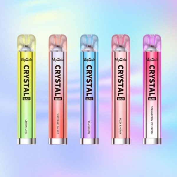 Vapsolo Crystal 600 Puffs - 10Euro Vape