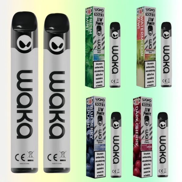 Waka Solo2 2500 Puffs - 10Euro Vape