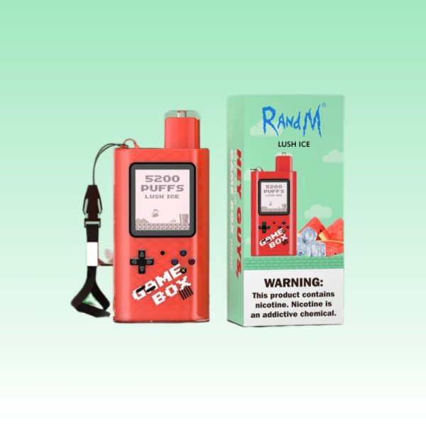 Randm Game Box 5200 Puffs - 10Euro Vape