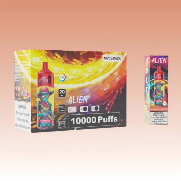 JNR Alien 10000 Puffs - 10Euro Vape