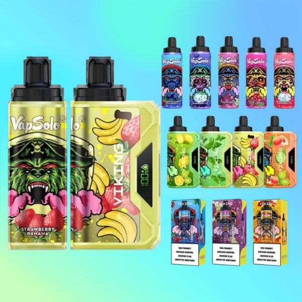 VapSolo Viking 12000 Puffs - 10Euro Vape