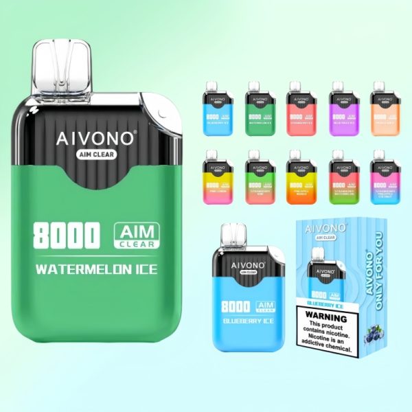 Aivono Aim Clear 8000 Puffs - 10Euro Vape