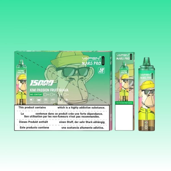 Vapen Mars Pro 15000 Puffs - 10Euro Vape