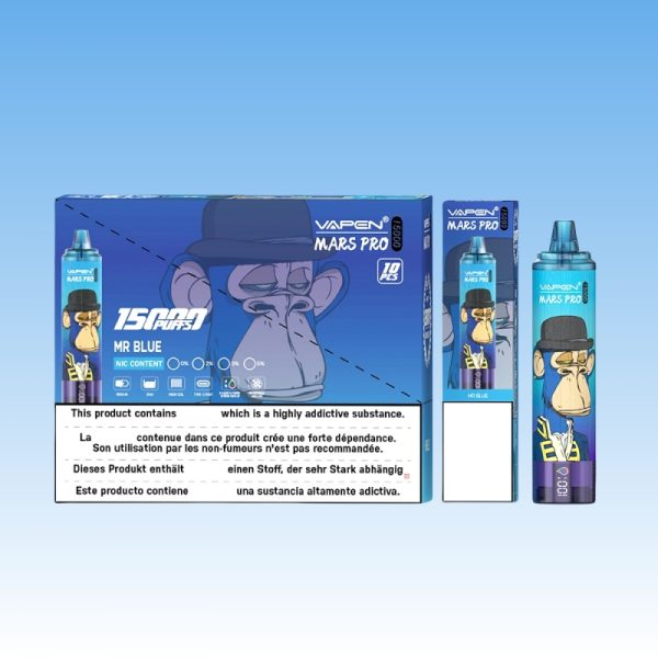 Vapen Mars Pro 15000 Puffs - 10Euro Vape