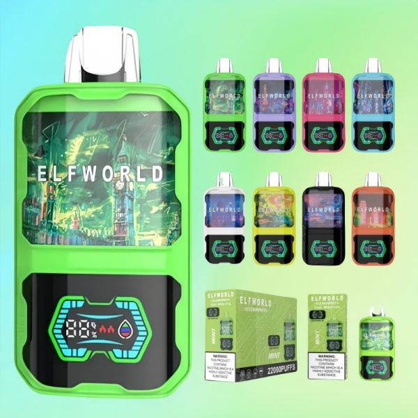 Elfworld AI 22000 Puffs - 10Euro Vape