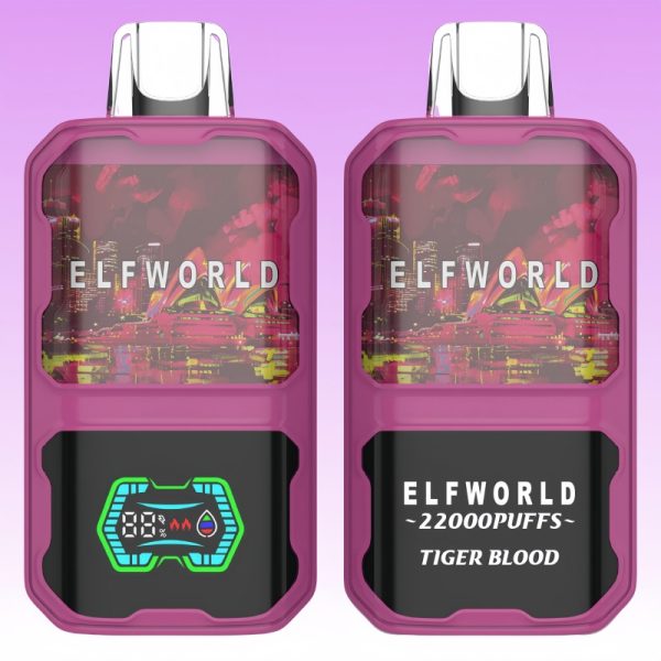 Elfworld AI 22000 Puffs - 10Euro Vape