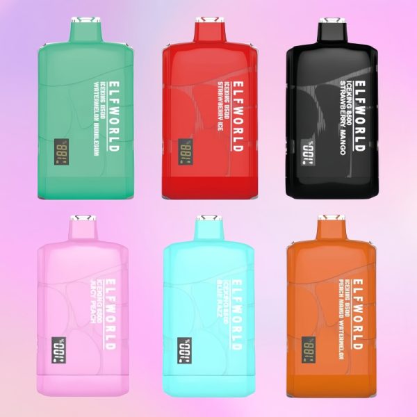 Elfworld Ice King 8500 Puffs - 10Euro Vape