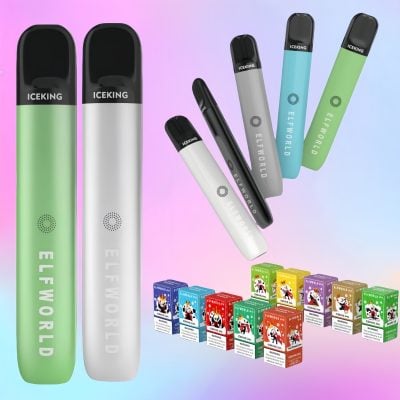 Elfworld Iceking Pod 600 Puffs - 10Euro Vape