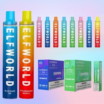 Elfworld MG 2500 Puffs - 10Euro Vape