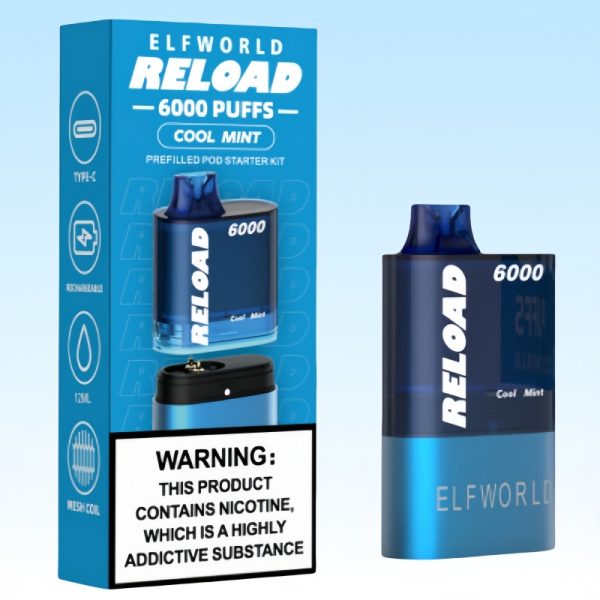 Elfworld Relaod 6000 Puffs Kit - 10Euro Vape