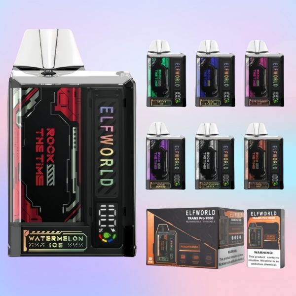 Elfworld Trans Pro 9000 Puffs - 10Euro Vape