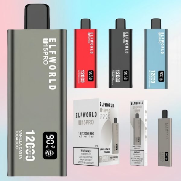 Elfworld i15 Pro 12000 Puffs - 10Euro Vape