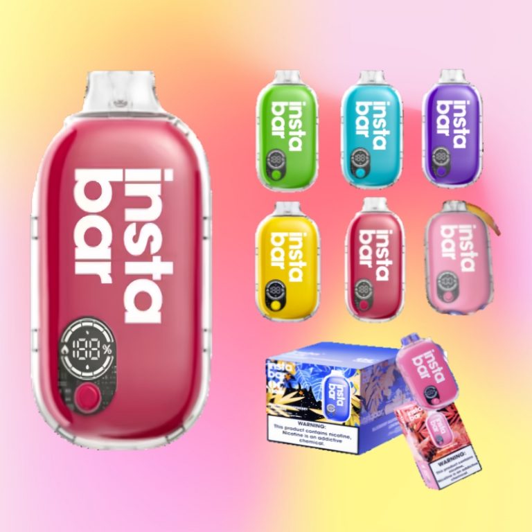 Discontinued Instabar Ultra 12000 Insta Bar Cool Mint 20MG 12000 Puffs -  Vape Gate Kuwait Australia Instabar 12000 Watt