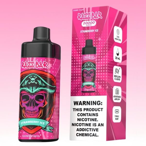 Razz Bar 10000 Puffs - 10Euro Vape