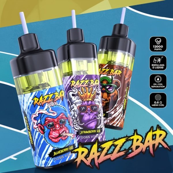 Razz Bar 12000 Puffs - 10Euro Vape