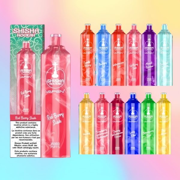 Vapen Shisha Hookah 15000 Puffs - 10Euro Vape
