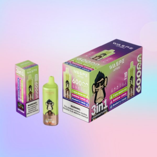 Waspe 3 in 1 60000 Puffs - 10Euro Vape