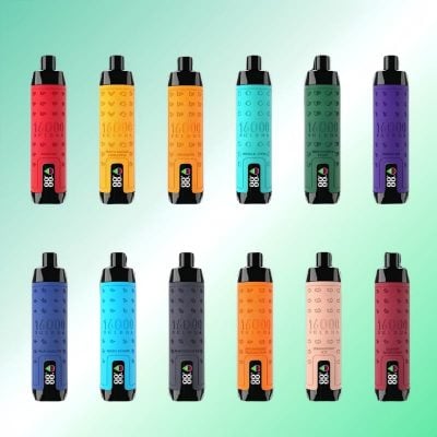 Best ELF BOX SHISHA 16000 Puffs Rechargeable Low Nicotine Disposable Vape | Totovape