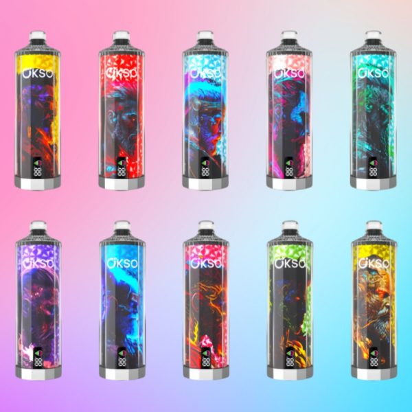 OKSO shisha hookah mega 50k Puffs - 10Euro Vape