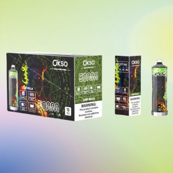 OKSO shisha hookah mega 50k Puffs - 10Euro Vape