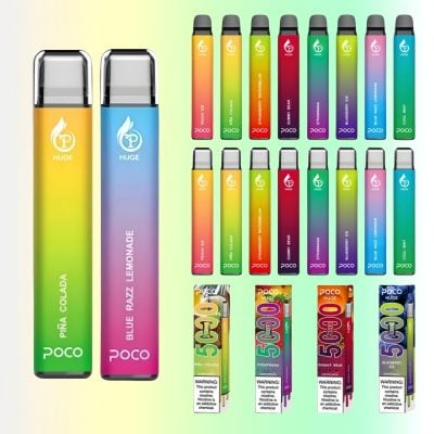 Portable POCO Huge 5000 Puffs 5% Nicotine Disposable Vape Pen | Totovape