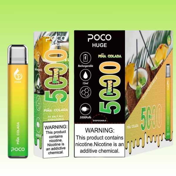 POCO Huge 5000 Puffs - 10Euro Vape