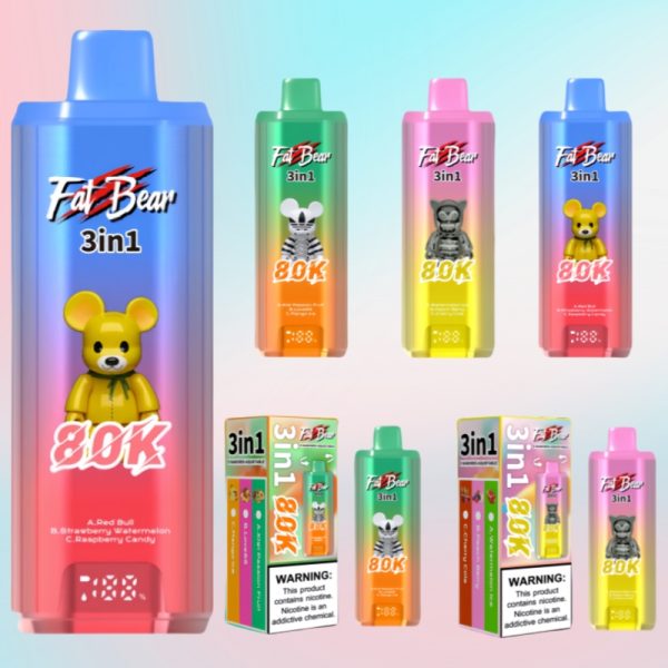 Aivono Aim Fatbear 80000 Puffs - 10Euro Vape