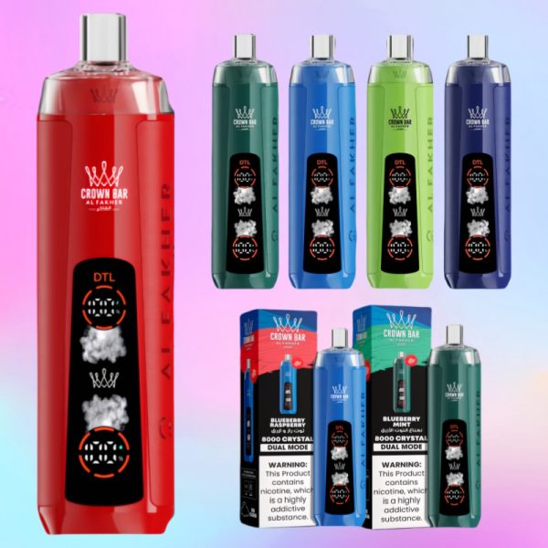Al Fakher Crystal 8000 Puffs - 10Euro Vape