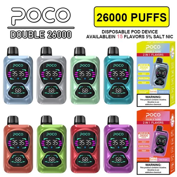 Poco Double 26000 Puffs - 10Euro Vape
