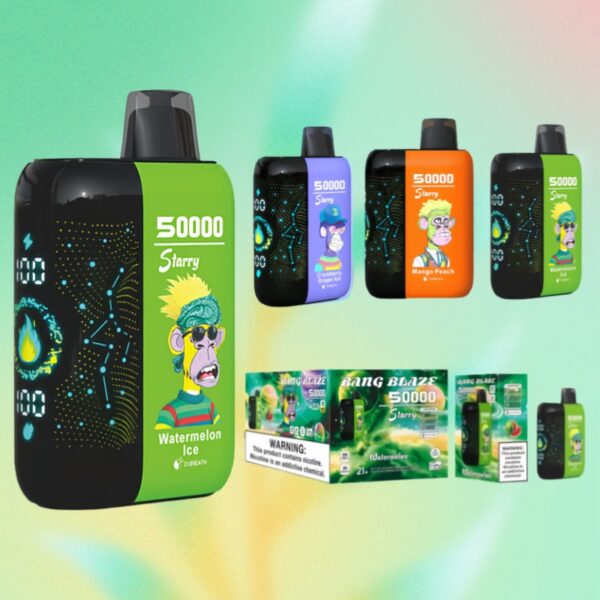 Vaper Bang Blaze 50000 Caladas - 10Euro Vape