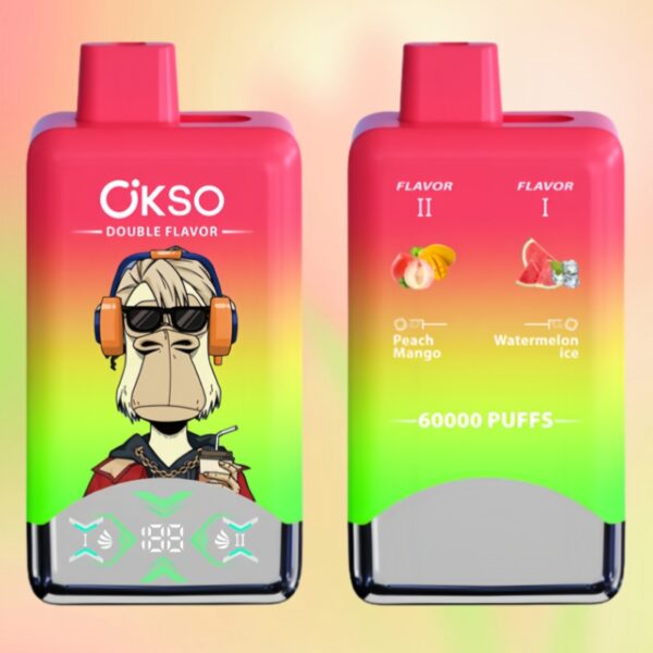 OKSO Double Aroma 60K Puffs - 10Euro Vape
