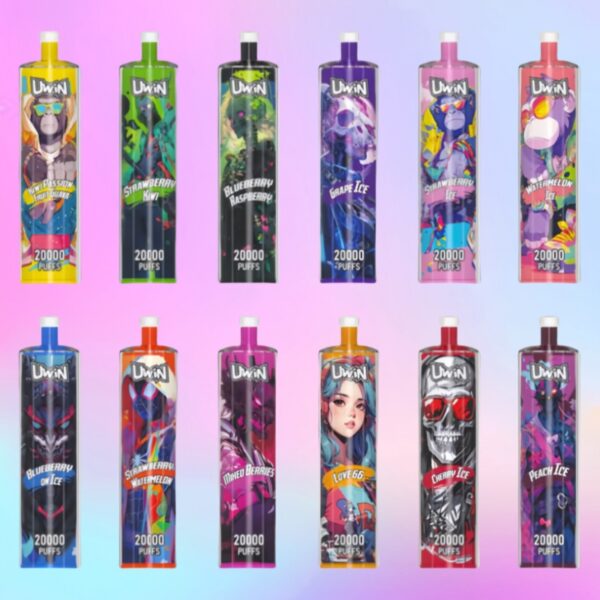 Uwin Shisha Hookah Crystal 20000 Puffs - 10Euro Vape