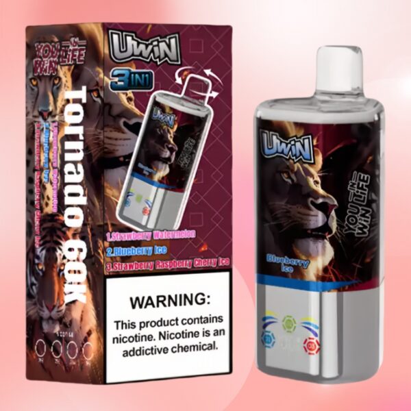 Uwin Tornado Triple 60000 Puffs - 10Euro Vape