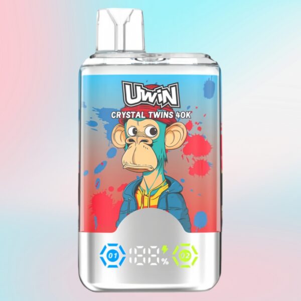 Uwin X RandM Twins Crystal 40000 Puffs - 10Euro Vape