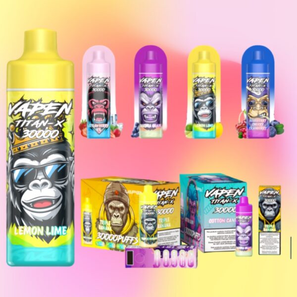 Vapen Titan-X 30000 Puffs - 10Euro Vape
