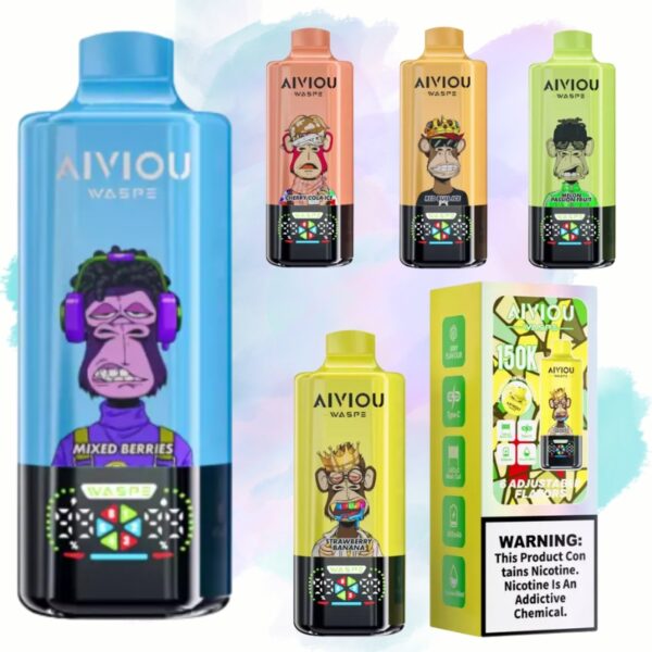 Waspe Aiviou 6 in 1 150000 Puffs - 10Euro Vape