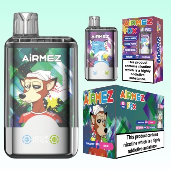 Airmez Fox 2 IN 1 80000 Puffs - 10Euro Vape