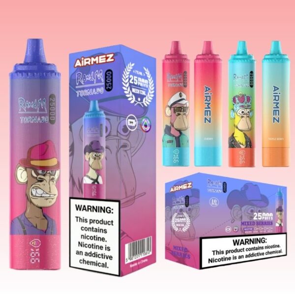 Airmez Tornado 25000 Puffs - 10Euro Vape