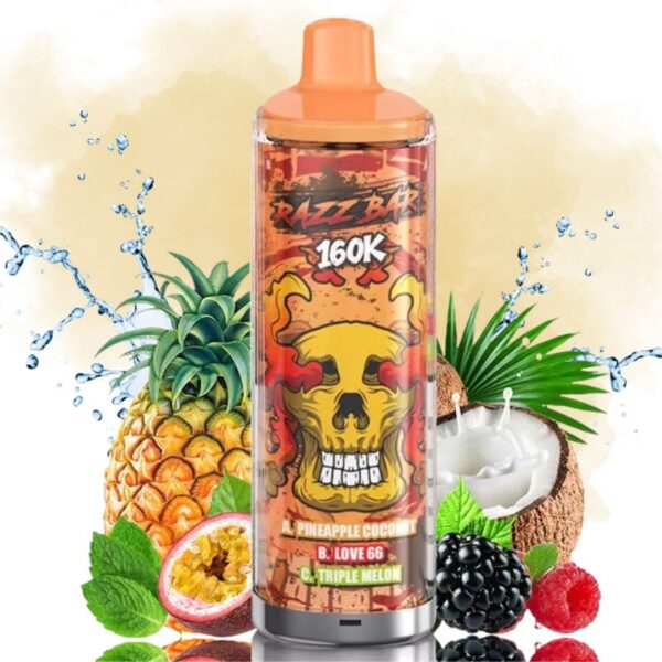 Razz Bar 3in1 160K - 10Euro Vape